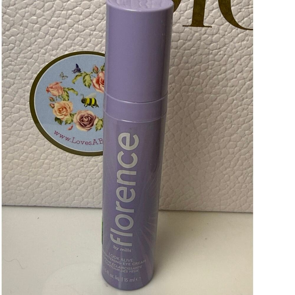 Florence by Mills Look Alive Brightening Eye Cream - 15 mL - NEW no box